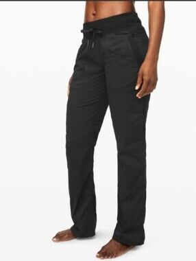 Lululemon studio pants not lined Sz 4